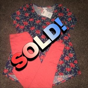 New Lularoe 2XL Classic T & TC Leggings.
